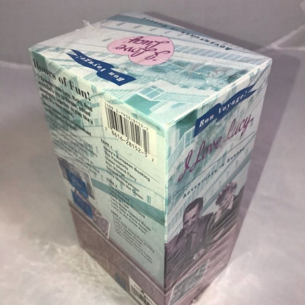 I Love Lucy Adventures in Europe (3 VHS tapes) New sealed collectors - Picture 6 of 11